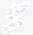 map province Belluno