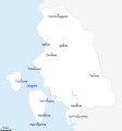 mappa provincia Carbonia Iglesias