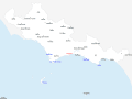 mappa provincia Latina