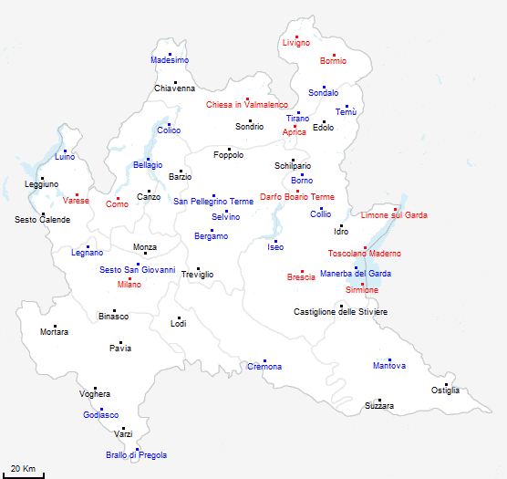 mappa regione Lombardia