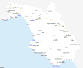 map province Salerno
