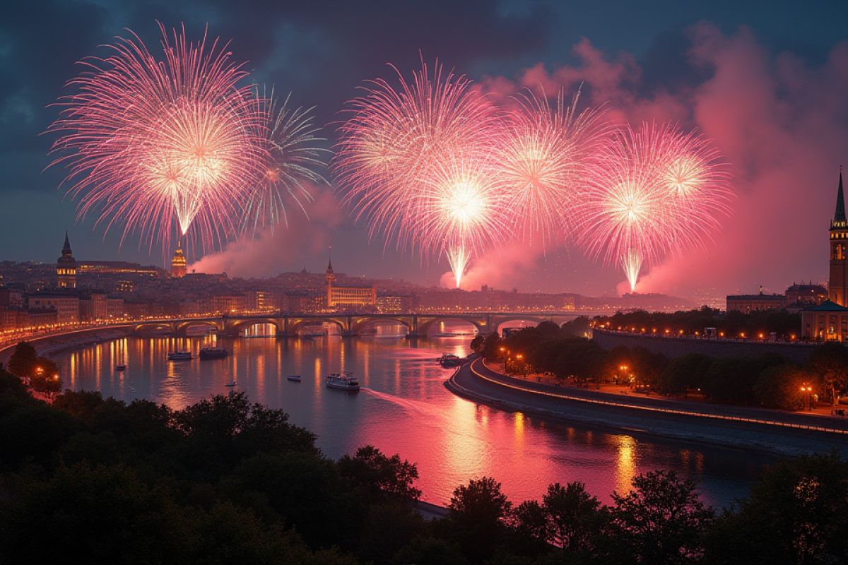Guida ai migliori punti di osservazione per i fuochi d’artificio di Capodanno