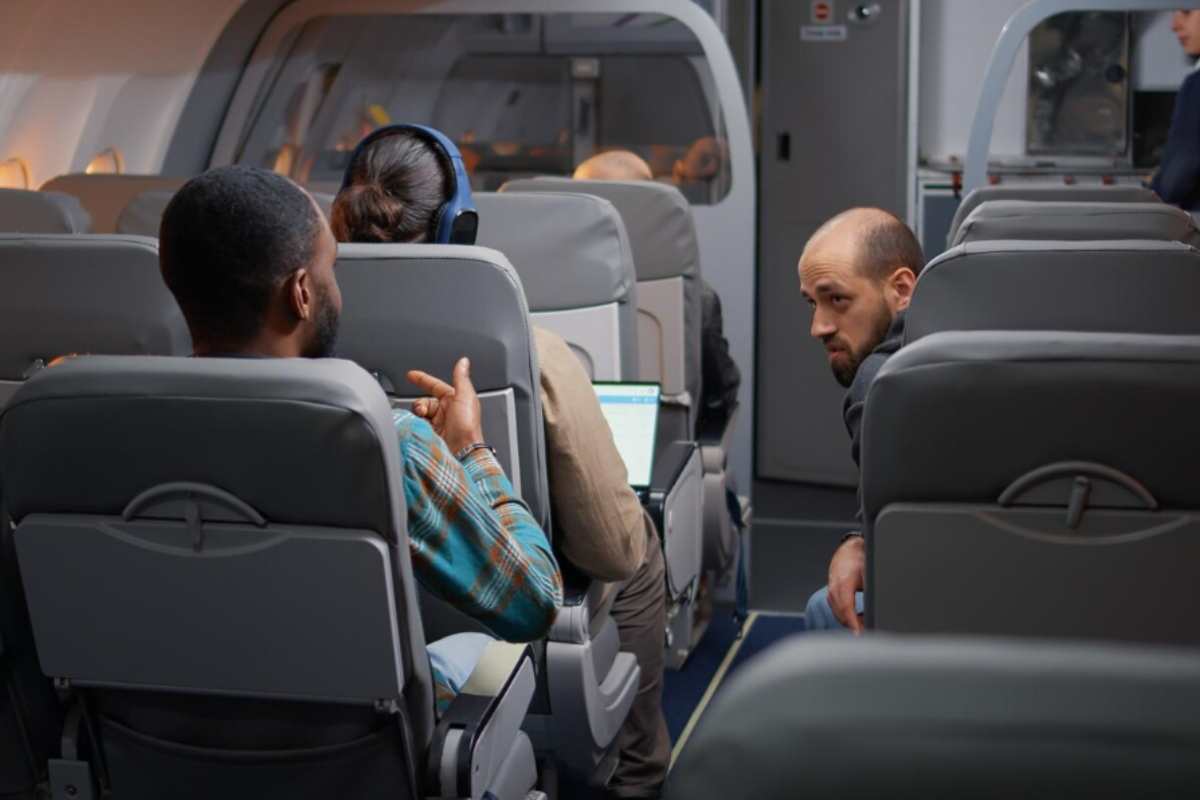 Passeggeri indisciplinati