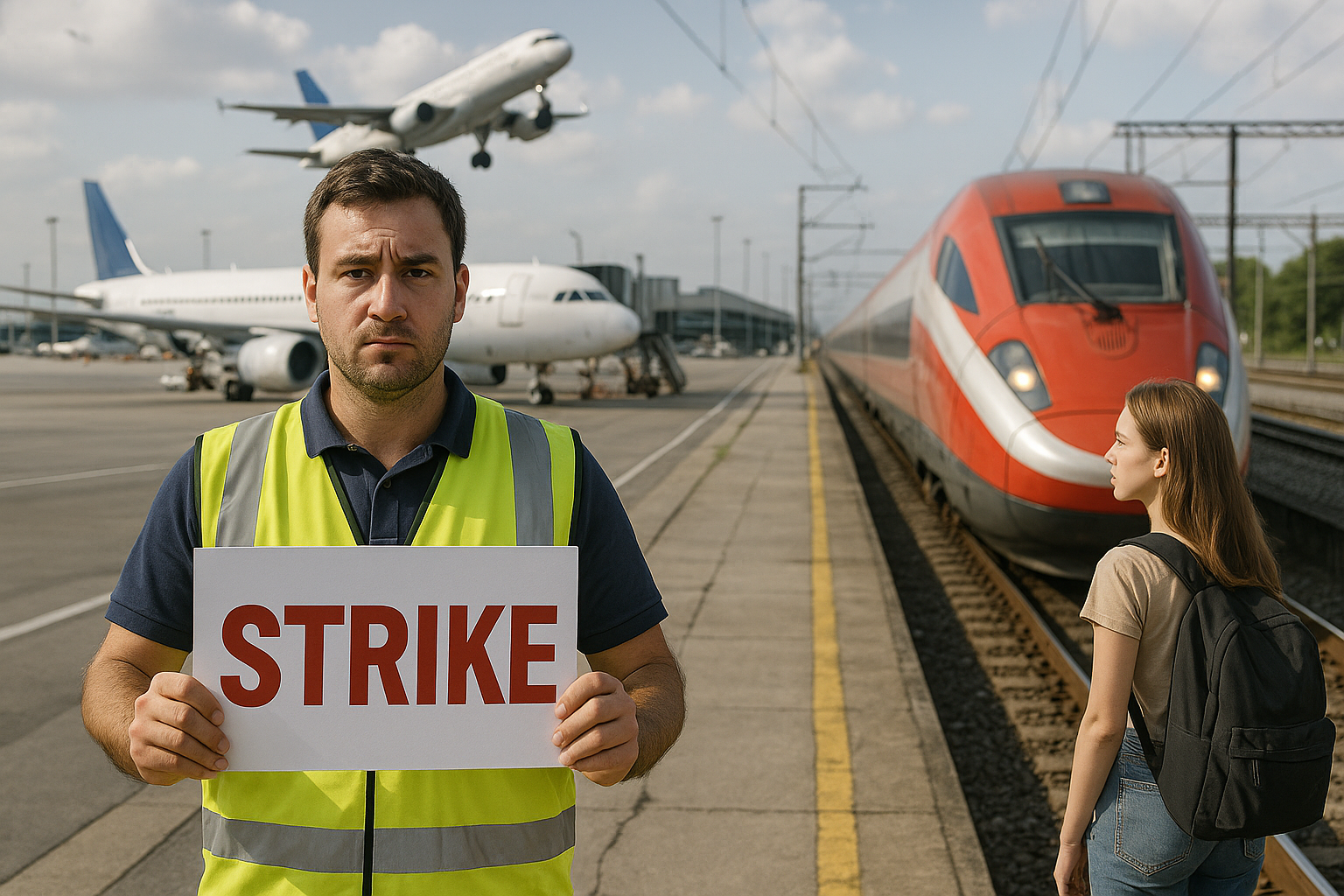 Disagi estivi 2026: scioperi aerei (5 luglio) e ritardi Alta Velocità (5-10 luglio) – come organizzare il viaggio