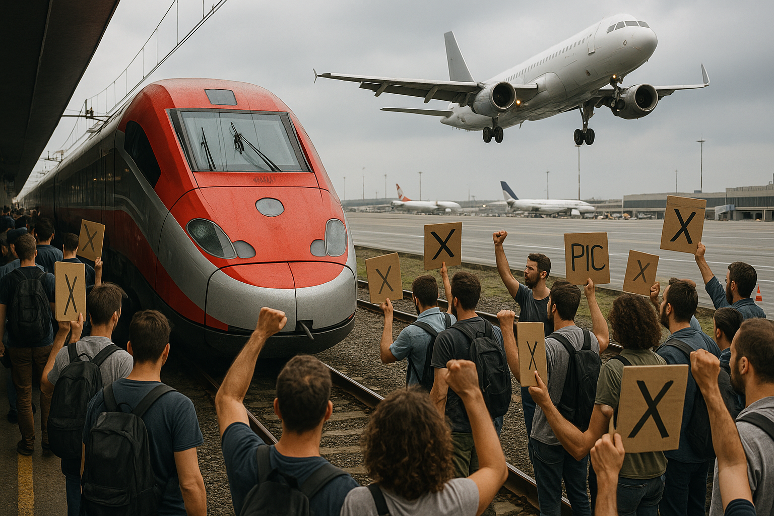 Scioperi e ritardi: la settimana nera dei trasporti italiani dal 5 al 10 luglio 2026