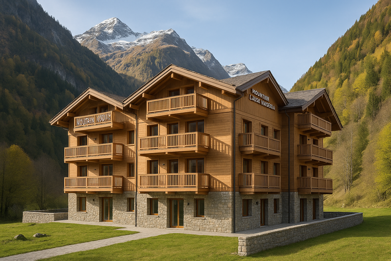 Cascata d'Otro Mountain Lodge: LVG Hotel Collection inaugura 47 appartamenti in Valsesia ai piedi del Monte Rosa