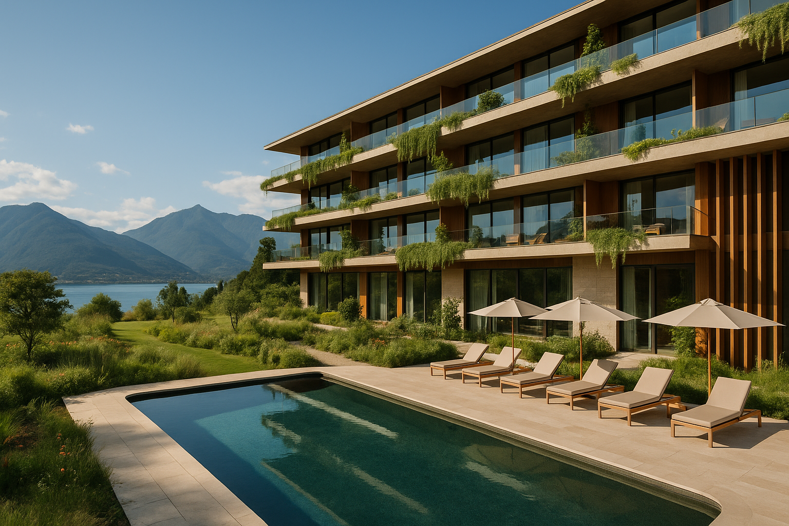 Lusso e sostenibilità: i nuovi hotel che aprono estate 2026 (Villa Ostini a Stresa, Hotel Auronzo in Meliá, Ray Hotel Ku