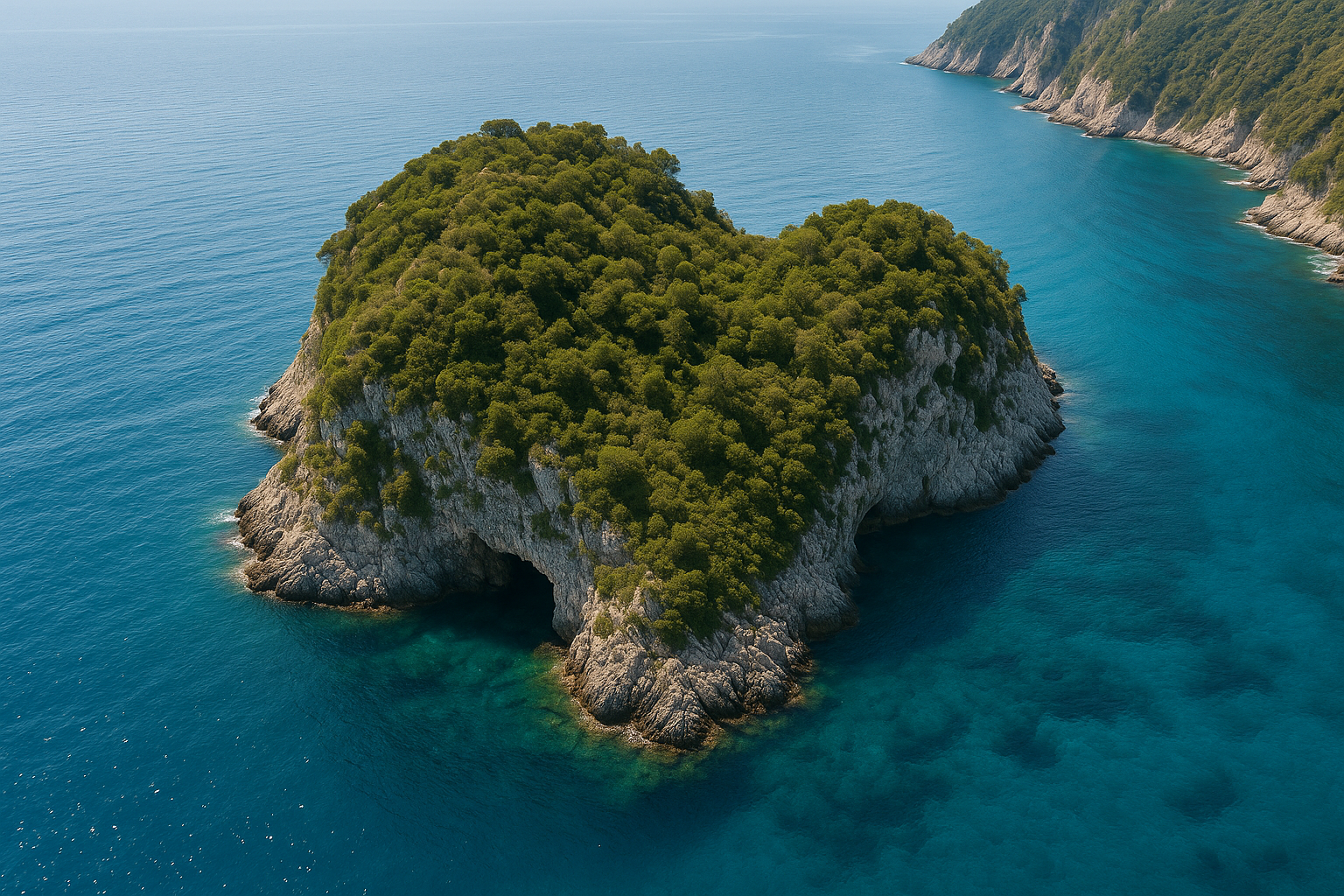 Isola di Bergeggi: il cuore di roccia della Liguria tra grotte marine e leggende piratiche