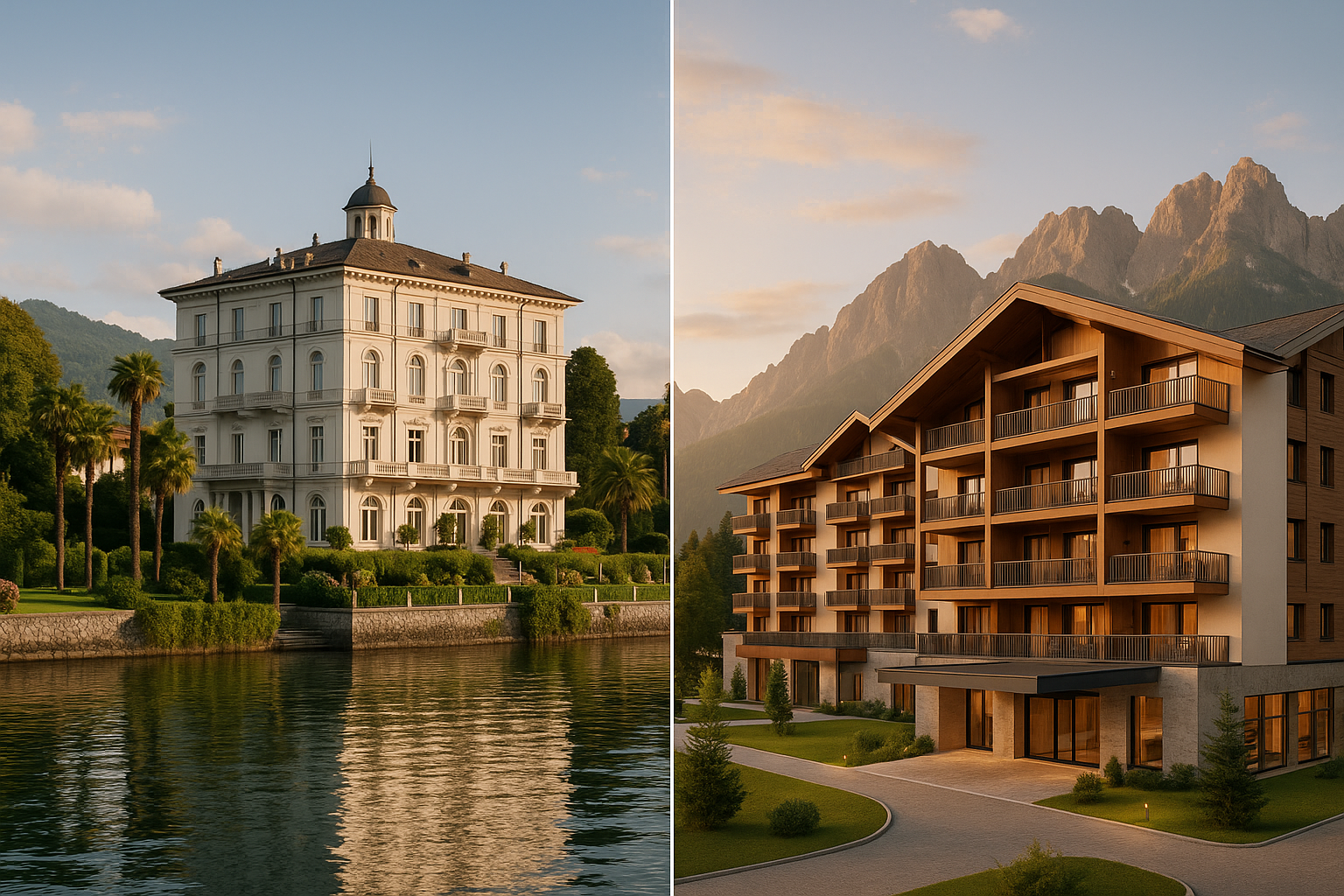 Lusso e sostenibilità: i nuovi hotel che aprono estate 2026 (Villa Ostini a Stresa, Hotel Auronzo in Meliá, Ray Hotel Ku