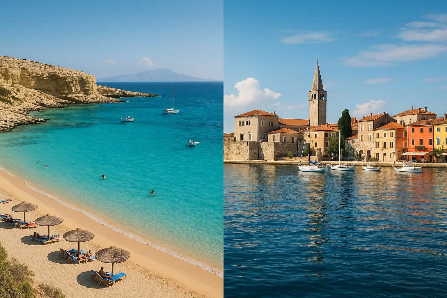 Koufonissi e Porečč: le due isole adriatiche che battono le Baleari a metà prezzo