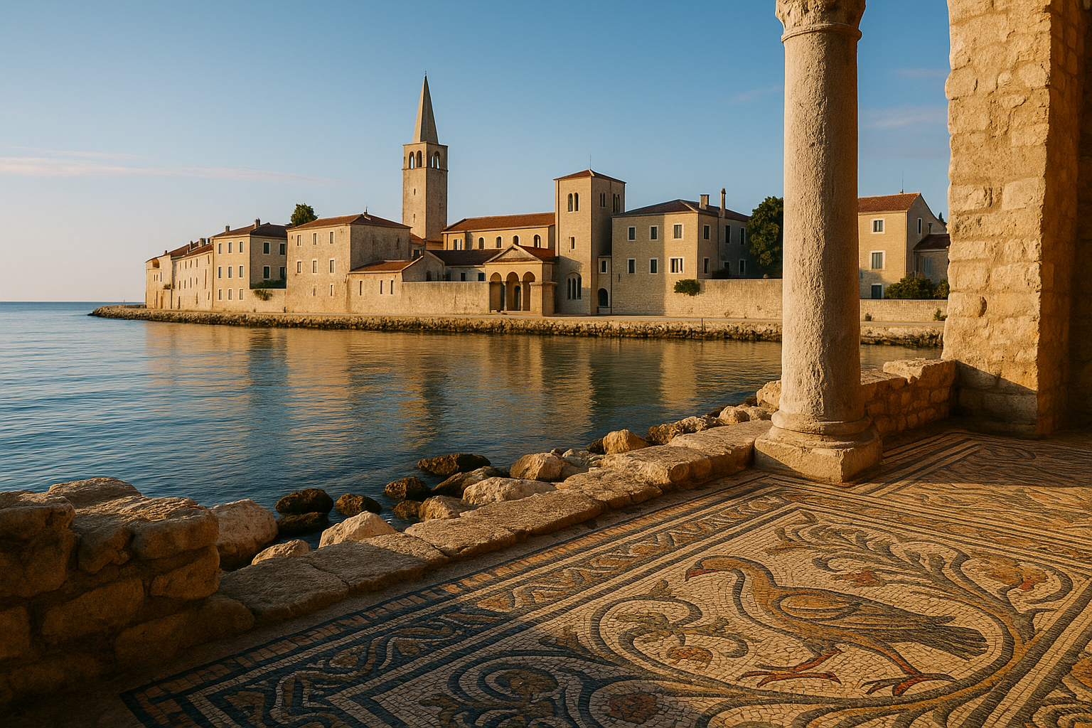 Poreč in Croazia: la città dei mosaici millenari a un'ora dall'Italia