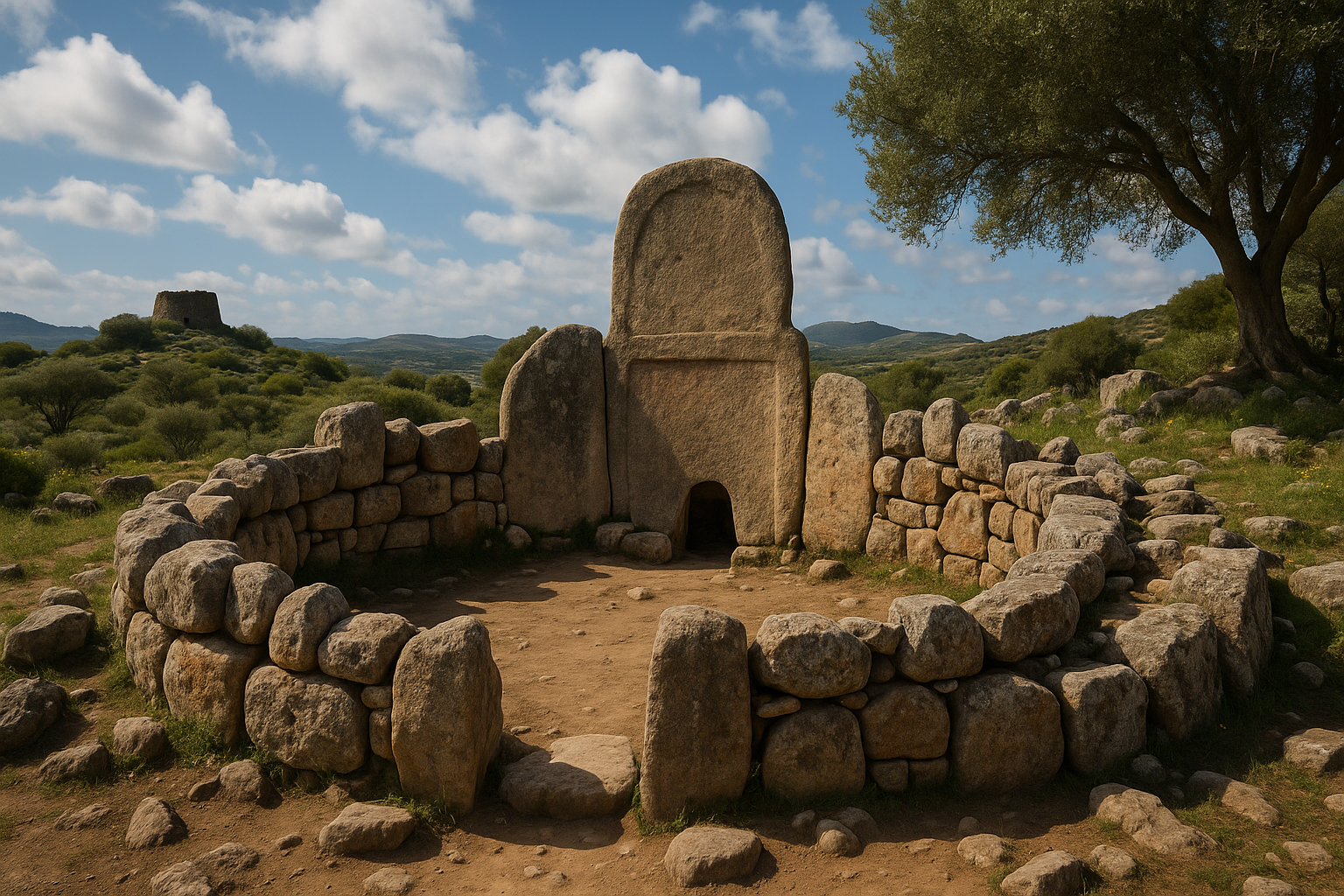 La necropoli nuragica di 4000 anni in Sardegna: il culto dei morti scolpito nella roccia (2)