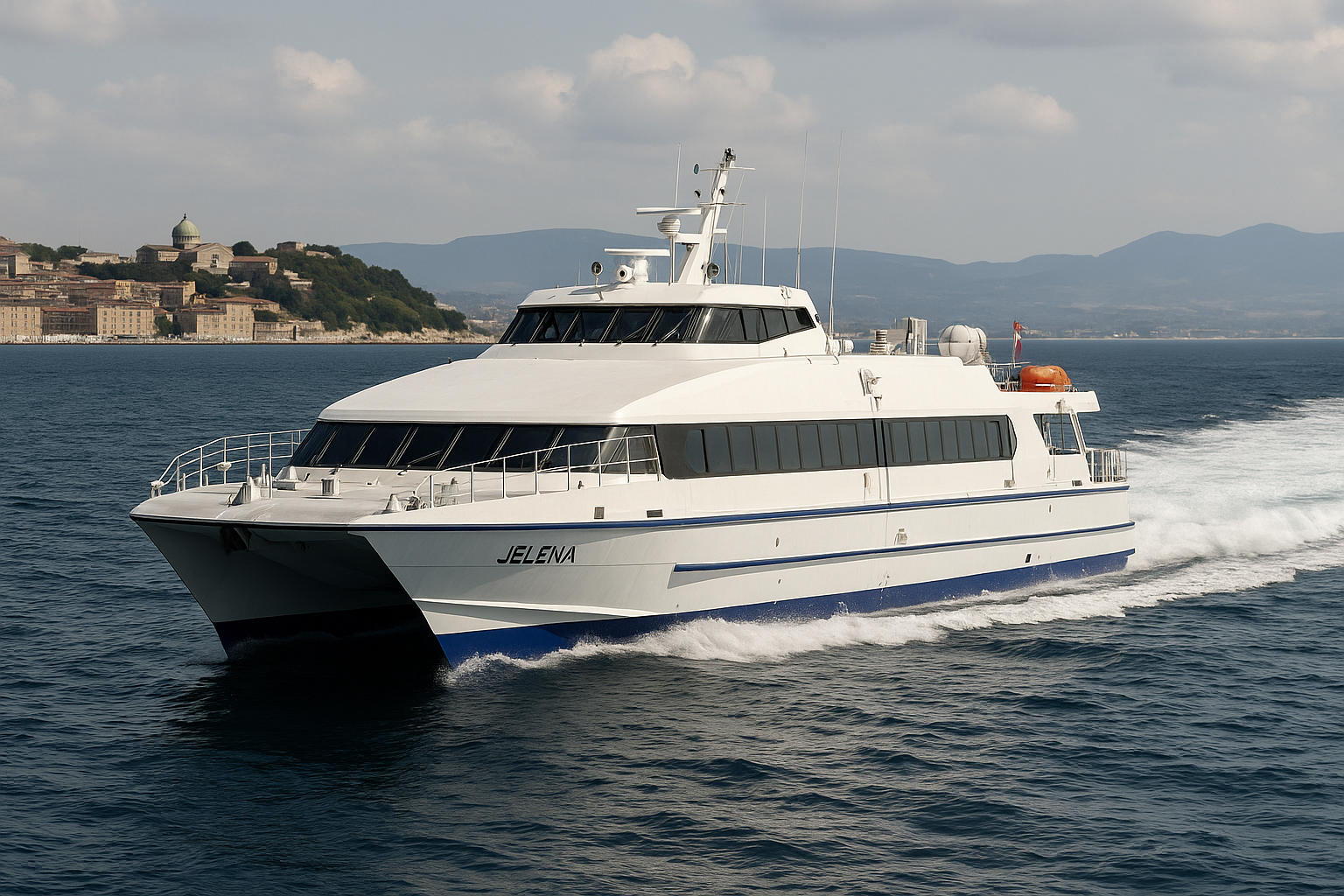 Jadrolinija lancia il catamarano Jelena: la nuova rotta veloce Ancona-Zara cambia i tempi di viaggio (2)
