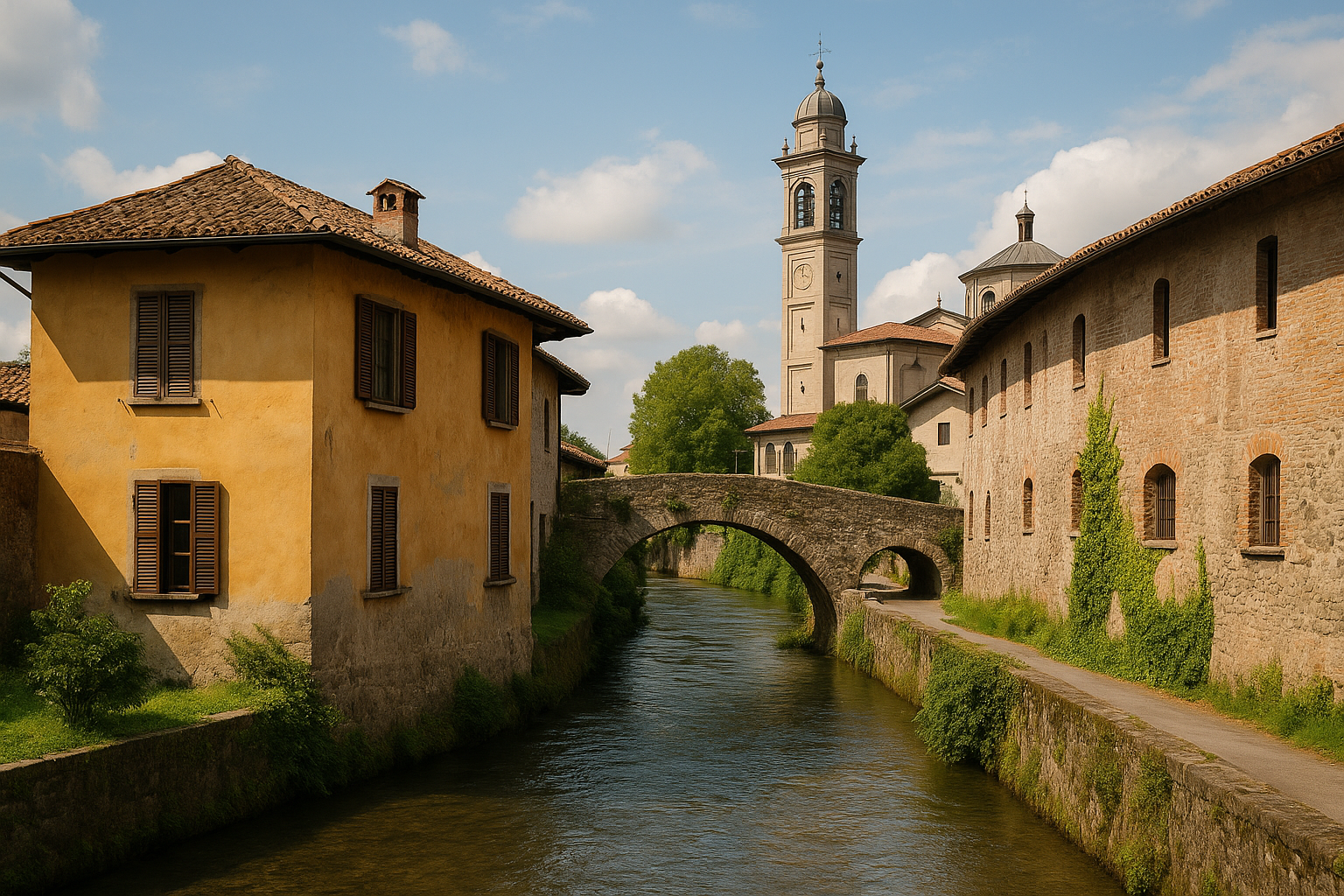Brembate, il borgo 'acquatico' della Lombardia: canali, storia e cosa vedere in un giorno (2)