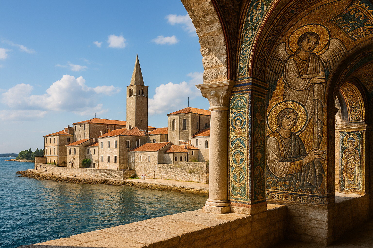 Poreč in Croazia: la città dei mosaici millenari a un'ora dall'Italia