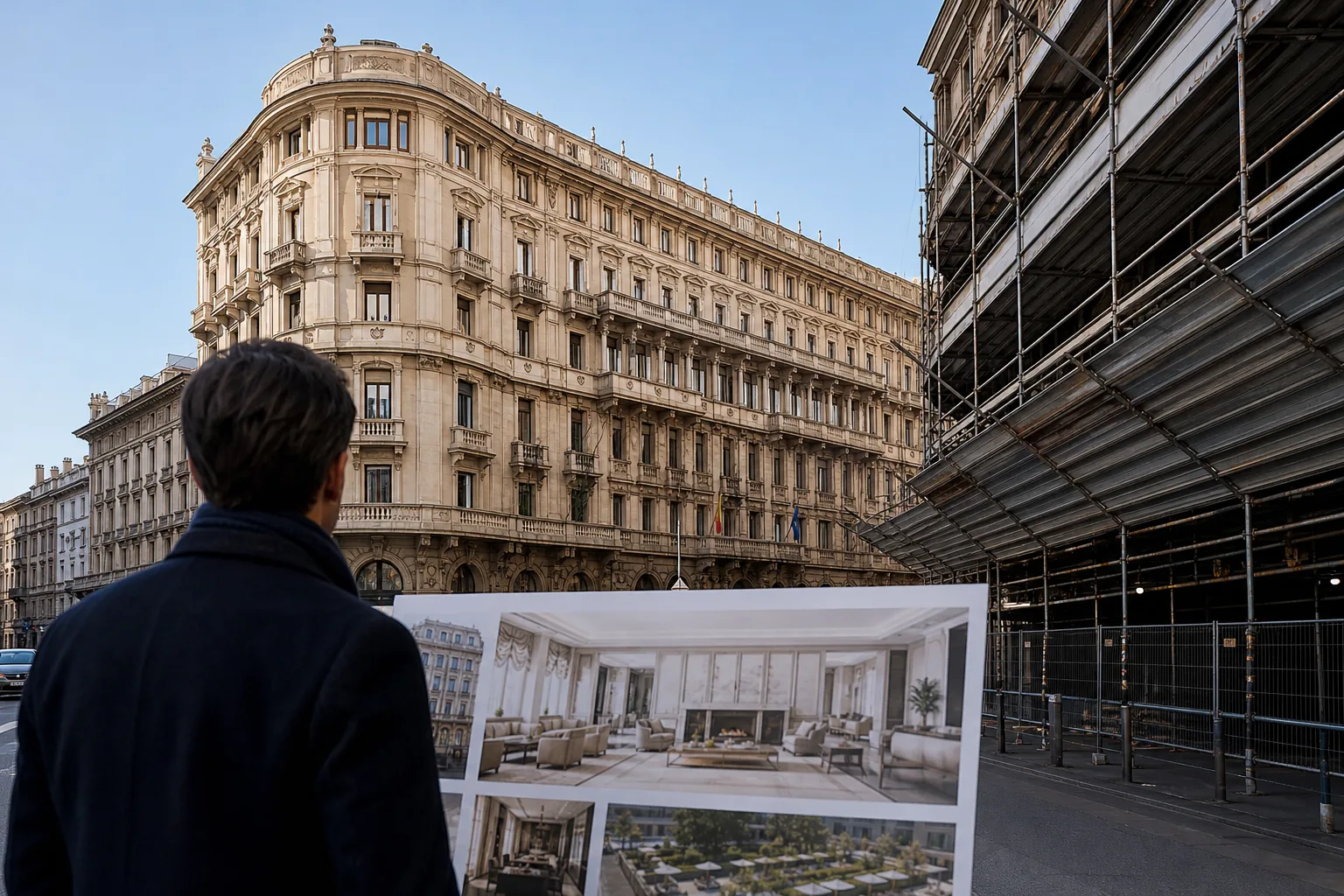 Il Principe di Savoia chiude dal 2027 per restyling: da 300 a 120 camere, cosa cambia nell'hotel simbolo di Milano