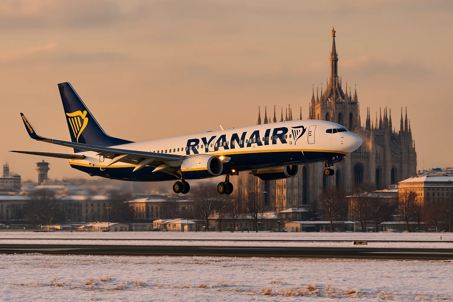 Ryanair rafforza Milano per l'inverno 2026: 33 aeromobili e 125 rotte (2)