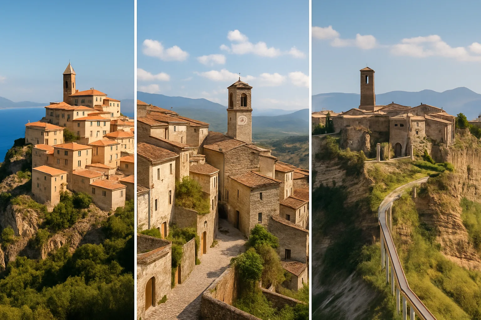 Borghi nascosti italiani: dove il mare tocca le montagne