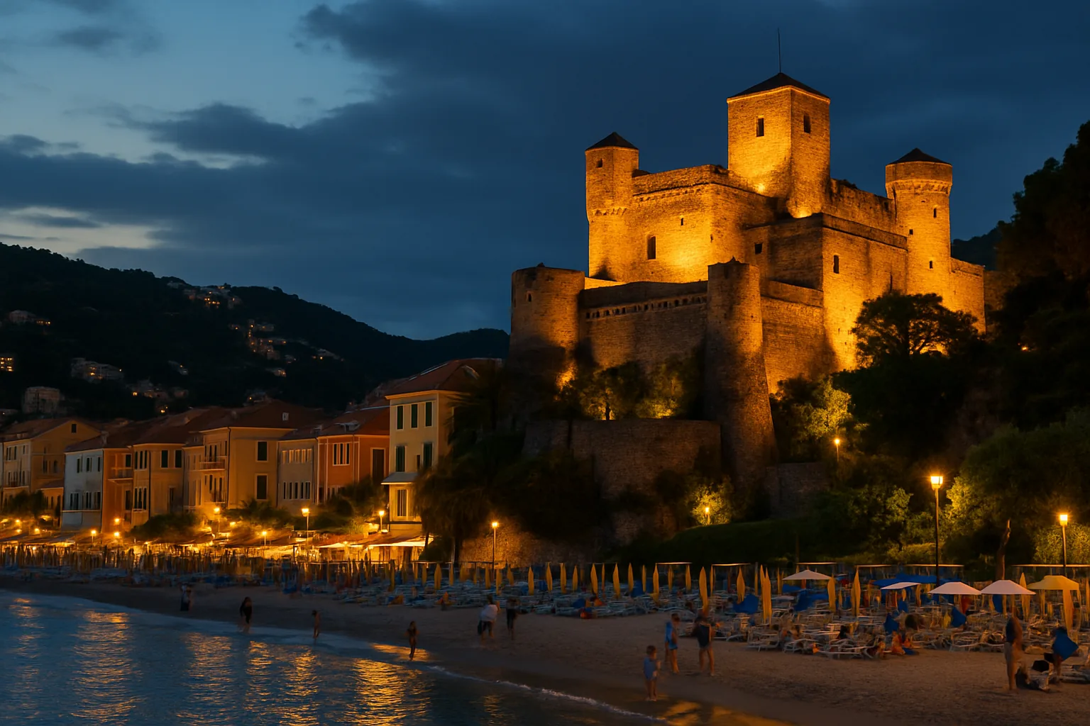 Finale Ligure, il borgo ligure dove i castelli illuminati battono il mare nell'estate 2026