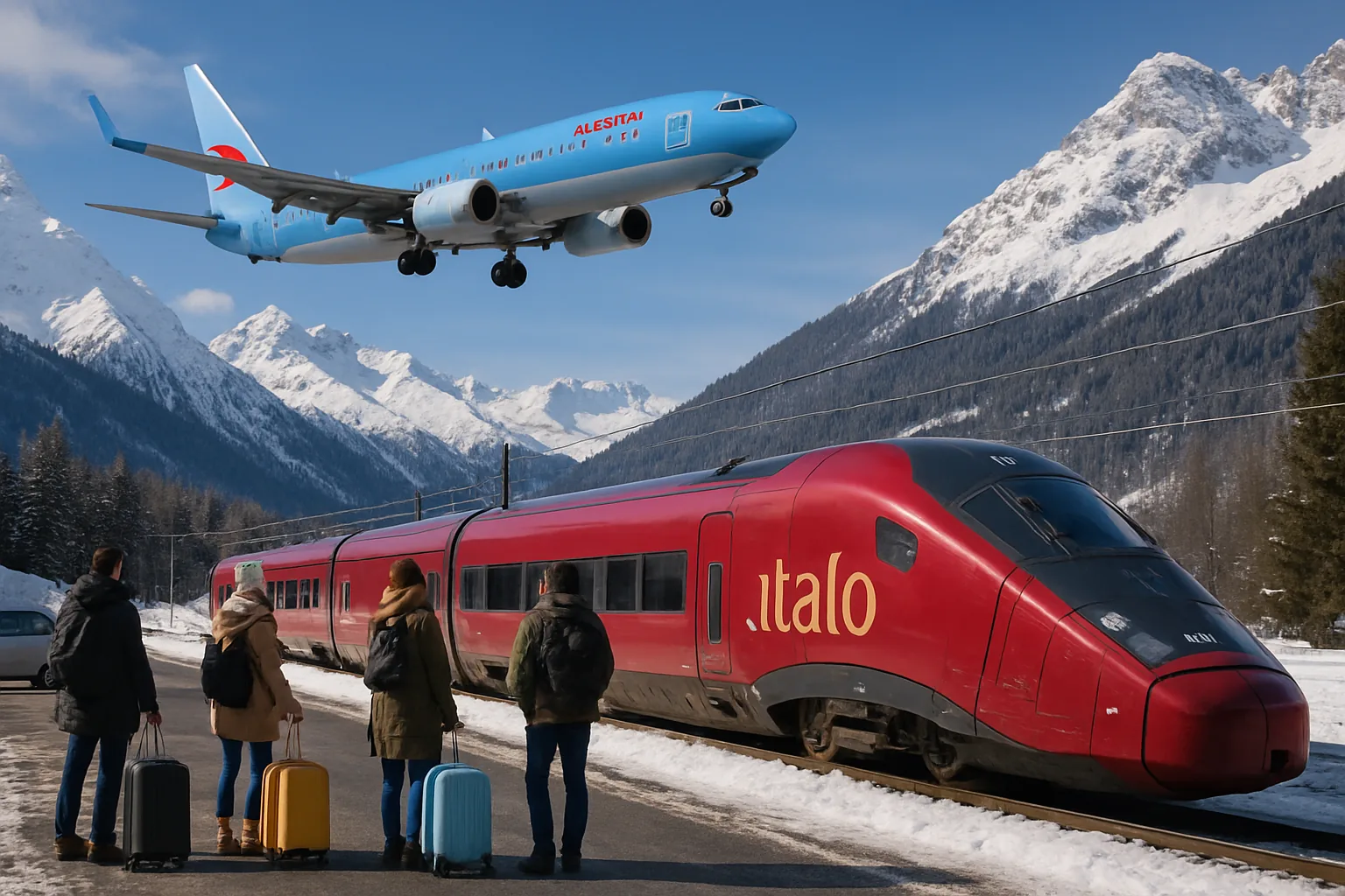 Nuovi voli e connessioni invernali: Italo-Itabus verso Cortina, Neos per Canarie e Sharm El Sheikh