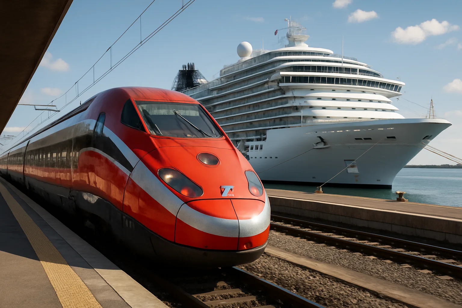 Trenitalia e Costa Crociere integrano treno e nave: booking unico dal 2027