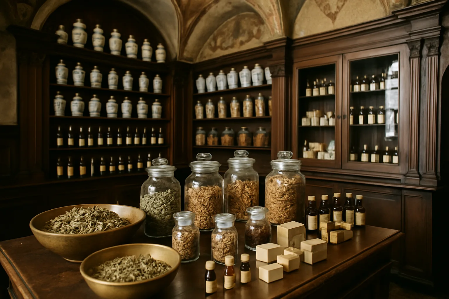 L'Antica Farmacia Sant'Anna di Genova: come una bottega medievale cura ancora i pazienti con erbe e radici