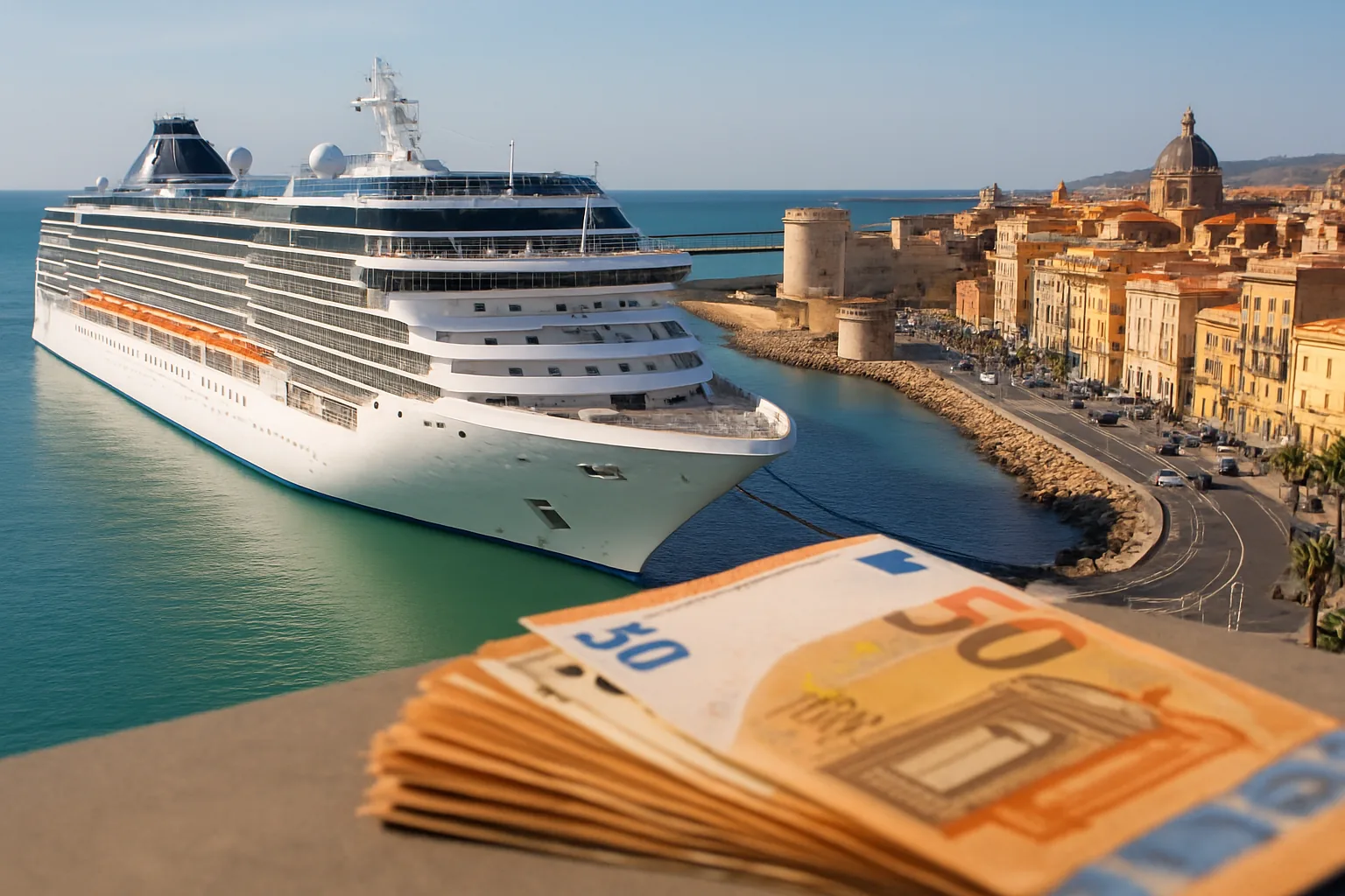 Crociere a Civitavecchia: 1,5 miliardi di euro di impatto economico sul Lazio