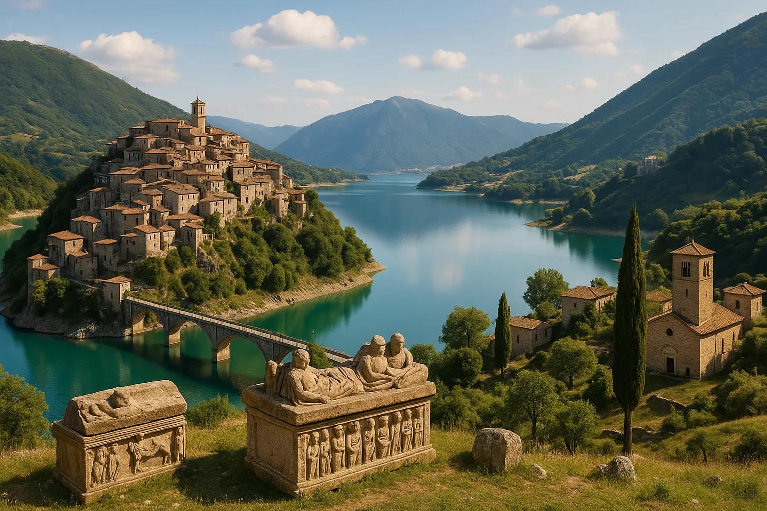 Borghi storici da cartolina a 2 ore da Roma: Castel di Tora e la ghost town dimenticata