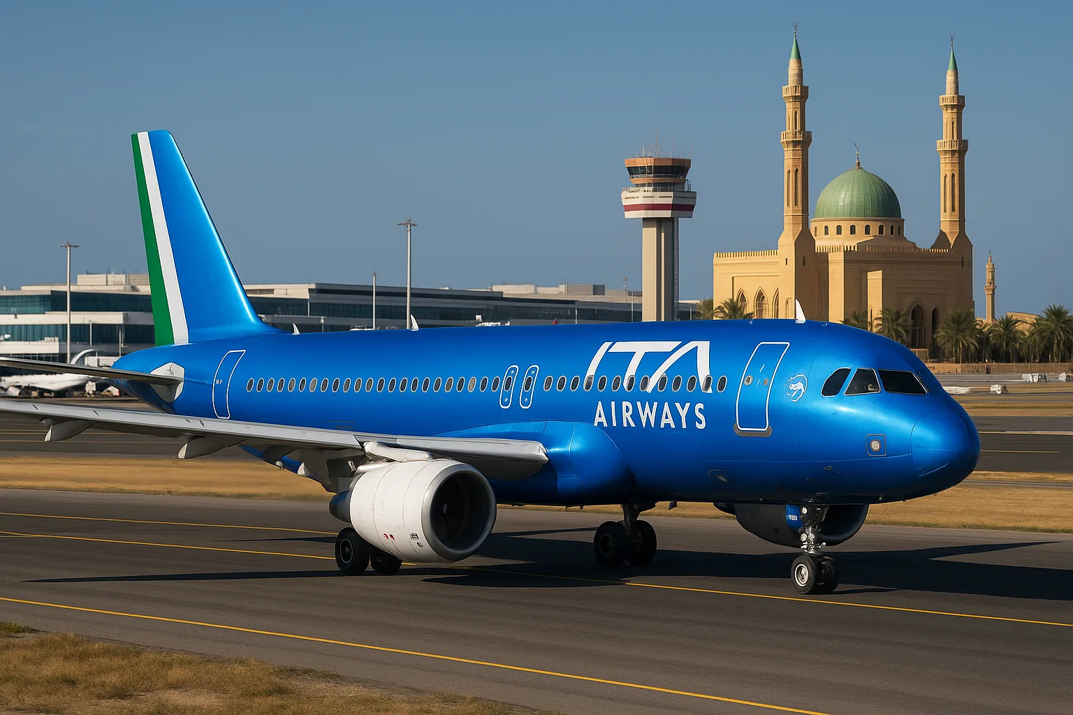 ITA Airways torna a Riad: da settembre 2026 5 voli settimanali Roma-Arabia Saudita