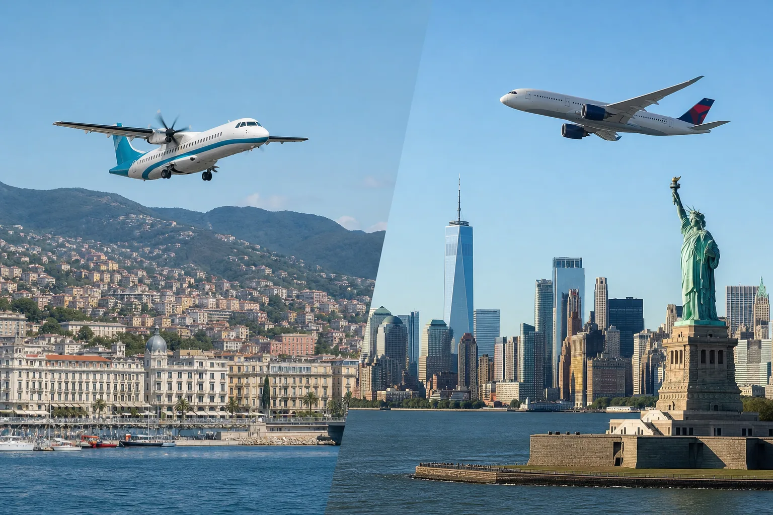 Nuove rotte aeree: da Genova-Monaco a Catania-New York