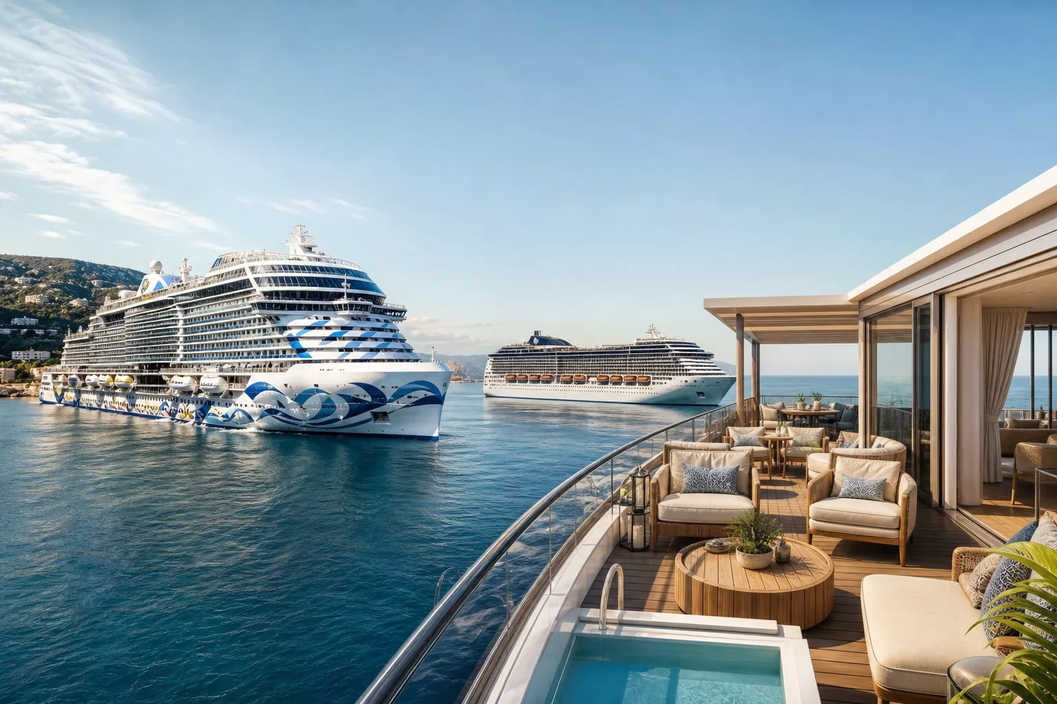 Norwegian Bella e MSC World Atlantic: le nuove navi che cambiano il Mediterraneo nel 2028