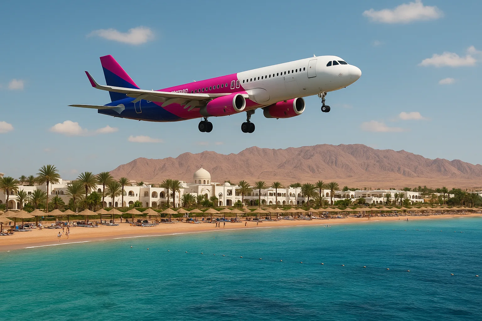 Wizz Air da Torino a Sharm el-Sheikh: dal 26 ottobre il primo collegamento diretto al Mar Rosso