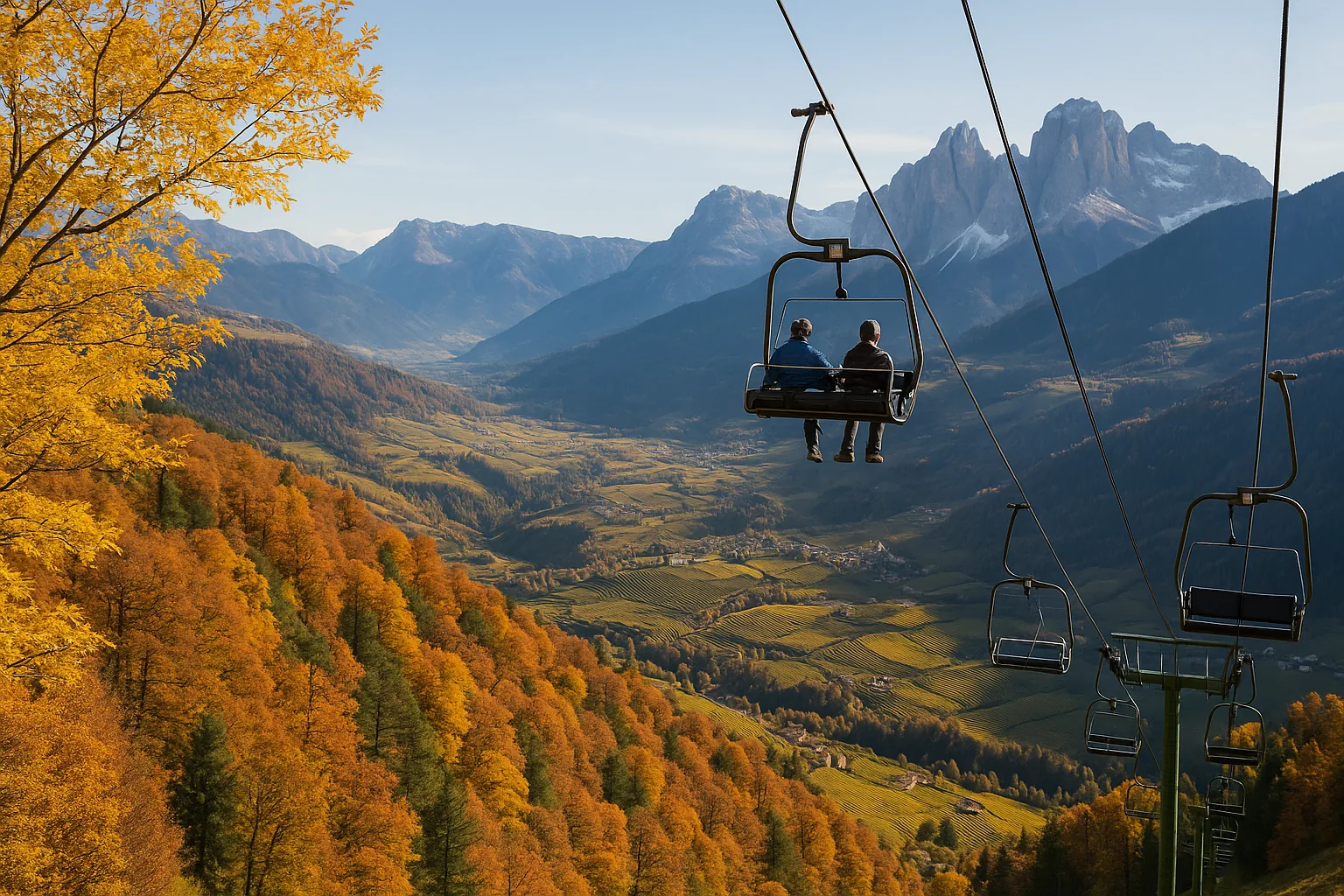 Alto Adige in autunno: 70 km di sentieri e la seggiovia del brivido tra le Dolomiti (2)