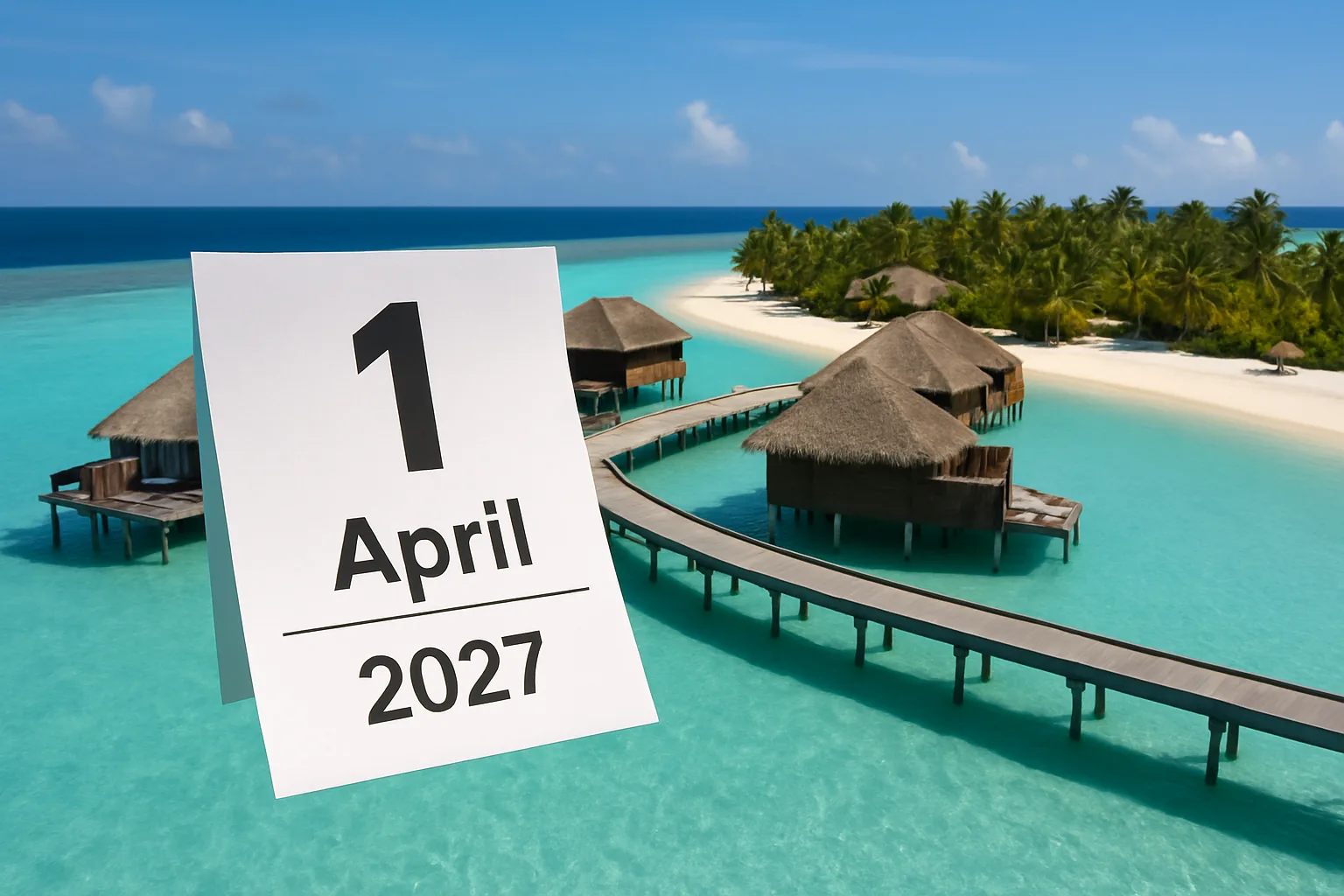 Maldive: tassa turistica rinviata al 1° aprile 2027, cosa cambia per chi prenota ora